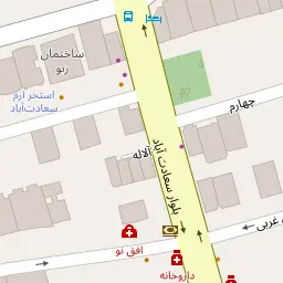 این نقشه، لوکیشن دکتر سعید رجبیان متخصص جراحی پلاستیک و زیبایی در شهر تهران است. در اینجا آماده پذیرایی، ویزیت، معاینه و ارایه خدمات به شما بیماران گرامی هستند.