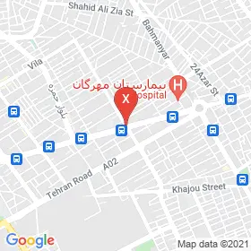 این نقشه، لوکیشن دکتر زهرا ثانی متخصص زنان و زایمان و نازایی در شهر کرمان است. در اینجا آماده پذیرایی، ویزیت، معاینه و ارایه خدمات به شما بیماران گرامی هستند.