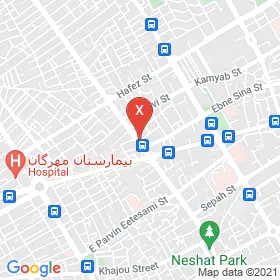 این نقشه، لوکیشن دکتر مریم معصومی شهربابک متخصص زنان و زایمان و نازایی در شهر کرمان است. در اینجا آماده پذیرایی، ویزیت، معاینه و ارایه خدمات به شما بیماران گرامی هستند.