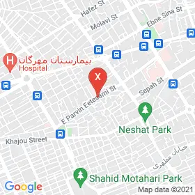 این نقشه، لوکیشن دکتر پروین روحی متخصص کودکان و نوزادان در شهر کرمان است. در اینجا آماده پذیرایی، ویزیت، معاینه و ارایه خدمات به شما بیماران گرامی هستند.